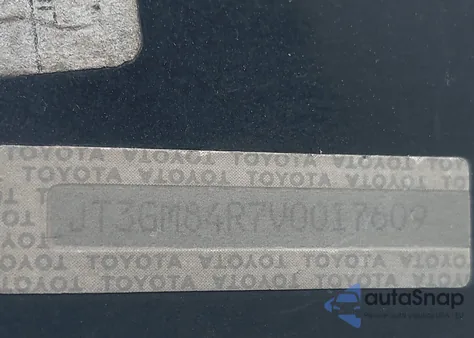 1997 Toyota 4Runner из США, поврежденный, VIN JT3GM84R7V0017609